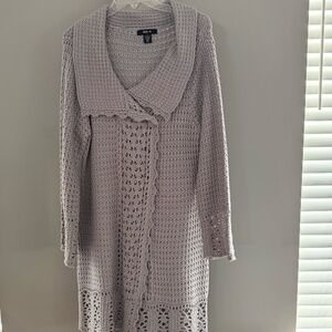 Silver Sweater- Long